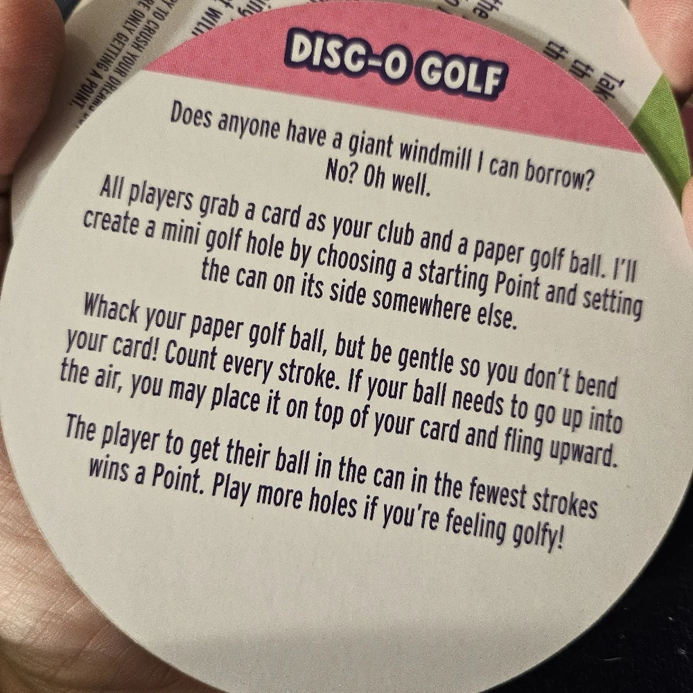 Game Night In A Can By Goliath 35 Mini Games For A Great Party, New But Opened‎